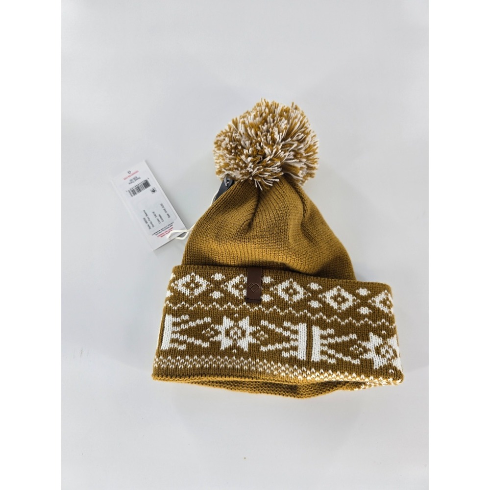 Obermeyer Nordic Pom Beanie Unisex Cortado Ski Snowboarding Winter One‎ Size New